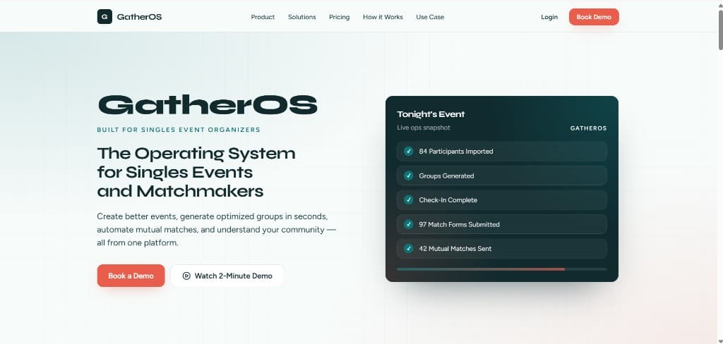 GatherOS screenshot