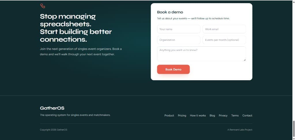 GatherOS screenshot