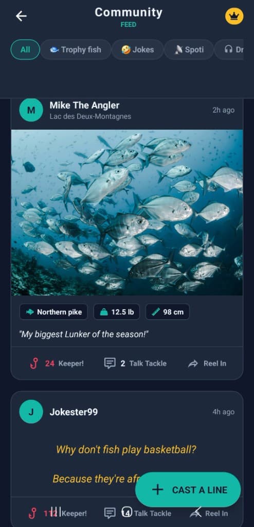 Spot-I-Pêche screenshot